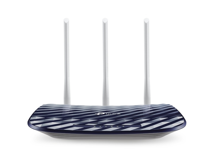TP-LINK AC750 Langaton reititin Fast Ethernet Dual-band (2,4 GHz / 5 GHz) Musta, V ryhmässä TIETOKOONET & TARVIKKEET / Verkko / Reititin @ TP E-commerce Nordic AB (A15914)