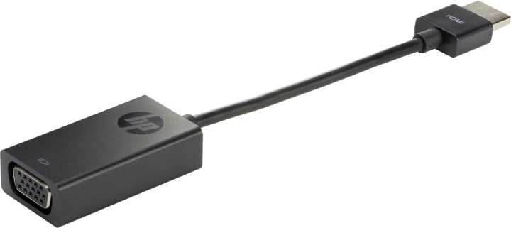 HP HDMI-till-VGA-adapter ryhmässä KODINELEKTRONIIKKA / Kaapelit & Sovittimet / HDMI / Sovittimet @ TP E-commerce Nordic AB (A15986)