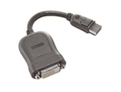 Lenovo 45J7915 videokabeladapter 0,2 m DVI-D DisplayPort ryhmässä TIETOKOONET & TARVIKKEET / Kaapelit & Sovittimet / DVI / Sovittimet @ TP E-commerce Nordic AB (A15988)