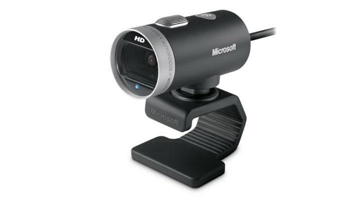 Microsoft LifeCam Cinema webbikamerat 1 MP 1280 x 720 pikseliä USB 2.0 Musta, Silvea ryhmässä TIETOKOONET & TARVIKKEET / Tietokonetarvikkeet / Web-kamerat @ TP E-commerce Nordic AB (A16097)