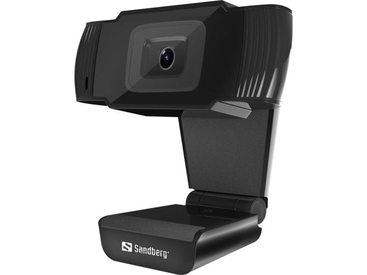 Sandberg USB Webcam 480P Saver ryhmässä TIETOKOONET & TARVIKKEET / Tietokonetarvikkeet / Web-kamerat @ TP E-commerce Nordic AB (A16104)