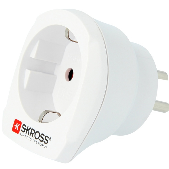 SKROSS El-Adapter Europa -> Danmark ryhmässä KOTI, TALOUS JA PUUTARHA / Sähkö & Valaistus / Matkasovittimet @ TP E-commerce Nordic AB (A16233)