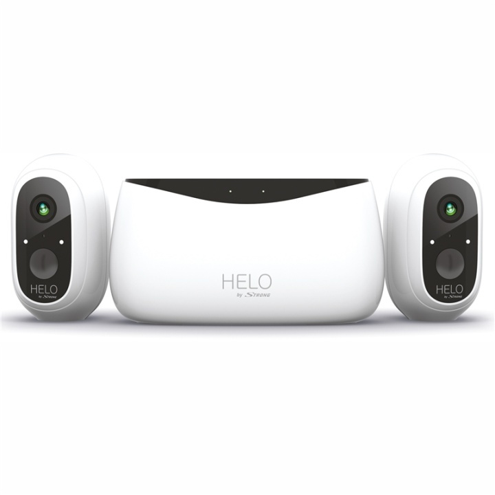 Strong HELO IP-kamerakit 1080p Inom-/ ryhmässä KOTI, TALOUS JA PUUTARHA / Hälytys ja turvallisuus / Valvontakamerat / Digitaalinen (verkko) / Sisäkamerat @ TP E-commerce Nordic AB (A16250)