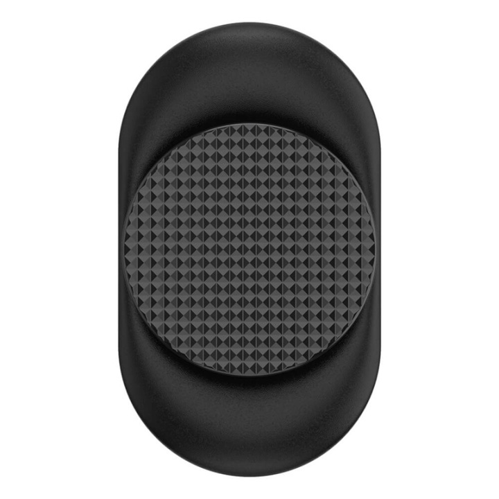 POPSOCKETS Pocketable Knurled Black Irrotettava Grip Telinetoiminnolla ryhmässä ÄLYPUHELIMET JA TABLETIT / Muut tarvikkeet / Popsockets @ TP E-commerce Nordic AB (A16461)