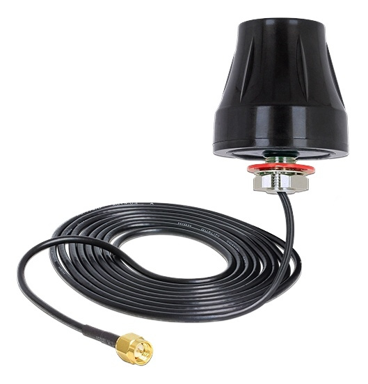 Delock LTE Antenna SMA 2 dBi 3 m RG-174 omnidirectional black outdoor ryhmässä KODINELEKTRONIIKKA / Ääni & Kuva / TV & Tarvikkeet / Antennit & Tarvikkeet @ TP E-commerce Nordic AB (A16555)