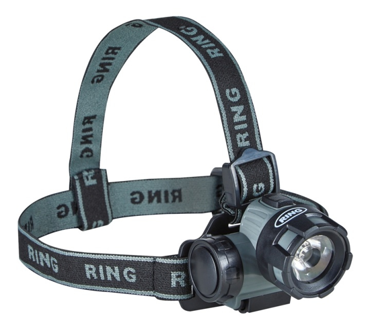 Ring Automotive Headlamp 50 lm standard with 3 x AAA ryhmässä URHEILU, VAPAA-AIKA JA HARRASTUS / Taskulamput & Otsalamput / Otsalamput @ TP E-commerce Nordic AB (A16569)