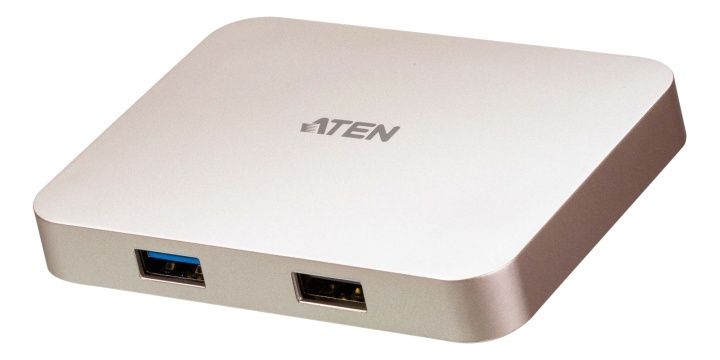 ATEN USB-C 4K Ultra Mini Dock - PD60W ryhmässä TIETOKOONET & TARVIKKEET / Tietokonetarvikkeet / USB-telakat @ TP E-commerce Nordic AB (A16580)