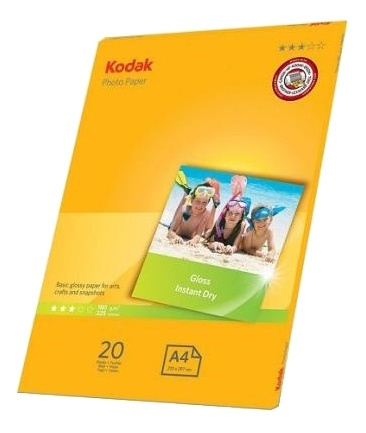 Kodak photo gloss A4 paper 180gsm (20 pack) ryhmässä KOTI, TALOUS JA PUUTARHA / Toimistotuotteet / Paperit ja vihkot @ TP E-commerce Nordic AB (A16751)