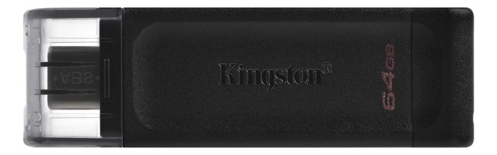 Kingston DataTraveler 70 - 64GB USB-C 3.2 Flash Drive ryhmässä KODINELEKTRONIIKKA / Tallennusvälineet / USB-muistitikku / USB 3.2 @ TP E-commerce Nordic AB (A16880)