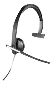 Logitech USB Headset Mono H650e ryhmässä KODINELEKTRONIIKKA / Ääni & Kuva / Kuulokkeet & Tarvikkeet / Kuulokkeet @ TP E-commerce Nordic AB (A16901)