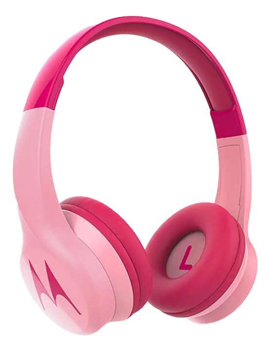 Motorola Headphones Kids wireless Squads 300 BT, Pink ryhmässä KODINELEKTRONIIKKA / Ääni & Kuva / Kuulokkeet & Tarvikkeet / Kuulokkeet @ TP E-commerce Nordic AB (A16907)