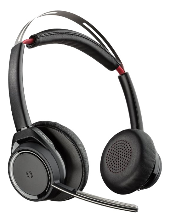 Plantronics Voyager Focus UC B825-M - Black ryhmässä TIETOKOONET & TARVIKKEET / Tietokonetarvikkeet / Kuulokkeet @ TP E-commerce Nordic AB (A16913)