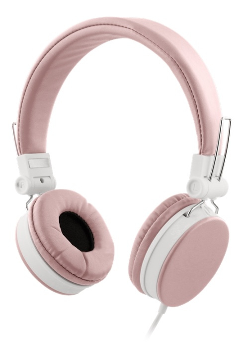 STREETZ kuulokemikrofoni, kokoon taittuva, 3,5mm, vaaleanpunainen ryhmässä KODINELEKTRONIIKKA / Ääni & Kuva / Kuulokkeet & Tarvikkeet / Kuulokkeet @ TP E-commerce Nordic AB (A16928)