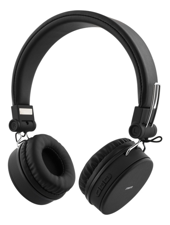 STREETZ BT-kuulokemikrofoni, kokoon taittuva, on-ear, 3,5mm, musta ryhmässä KODINELEKTRONIIKKA / Ääni & Kuva / Kuulokkeet & Tarvikkeet / Kuulokkeet @ TP E-commerce Nordic AB (A16954)