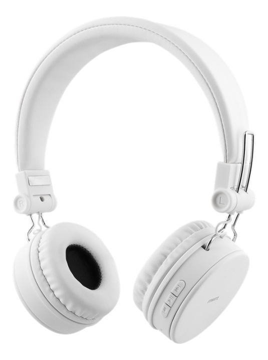 STREETZ BT-kuulokemikrofoni, kokoon taittuva, on-ear, 3,5mm, valkoinen ryhmässä KODINELEKTRONIIKKA / Ääni & Kuva / Kuulokkeet & Tarvikkeet / Kuulokkeet @ TP E-commerce Nordic AB (A16955)