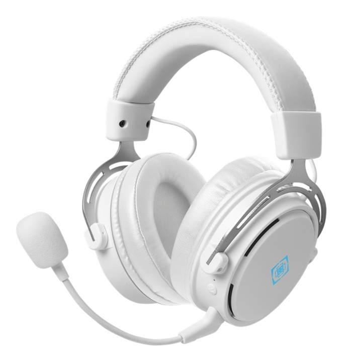 WHITE LINE WH90 Wireless gaming headset, white ryhmässä TIETOKOONET & TARVIKKEET / GAMING / Kuulokkeet @ TP E-commerce Nordic AB (A16959)