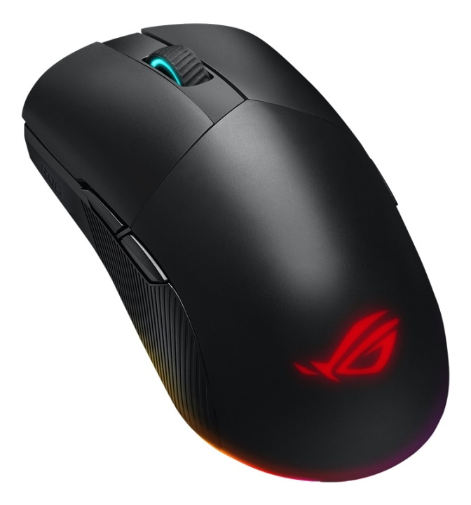 Asus ROG Pugio II ambidextrous lightweight wireless gaming mouse ryhmässä TIETOKOONET & TARVIKKEET / GAMING / Hiiret @ TP E-commerce Nordic AB (A17000)