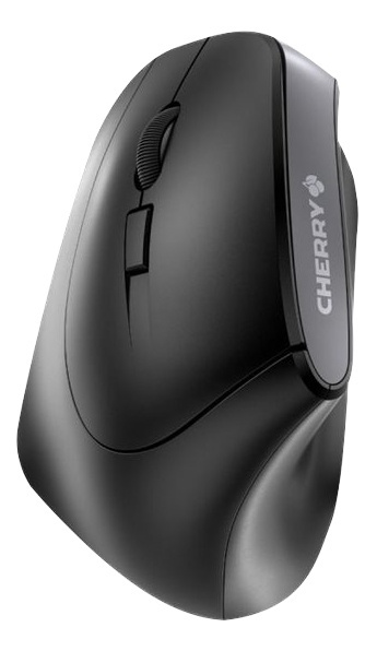 Cherry MW 4500 Left ergonomic vertical mouse for left hand ryhmässä TIETOKOONET & TARVIKKEET / Hiiret & Näppäimistöt / Hiiret / Langattomat @ TP E-commerce Nordic AB (A17002)