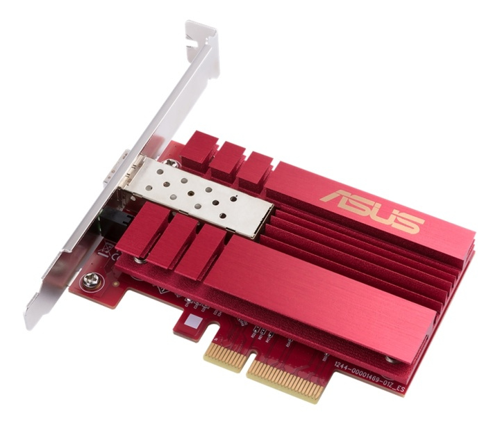 ASUS XG-C100F PCI Express 10-Gigabit SPF+ PCIe Network Adapter ryhmässä TIETOKOONET & TARVIKKEET / Verkko / Verkkokortti / PCI Express langaton @ TP E-commerce Nordic AB (A17045)