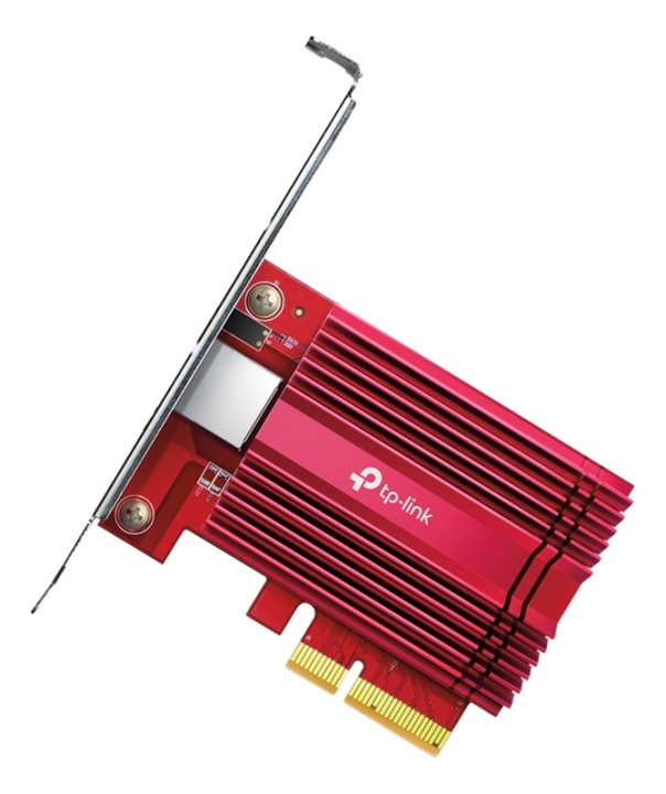 TP-Link 10 Gigabit PCI Express Network Adapter ryhmässä TIETOKOONET & TARVIKKEET / Verkko / Verkkokortti / PCI Express @ TP E-commerce Nordic AB (A17050)