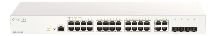 28-Port Gigabit Nuclias Smart Managed Switch including 4x 1G Combo Po ryhmässä TIETOKOONET & TARVIKKEET / Verkko / Kytkimet @ TP E-commerce Nordic AB (A17064)