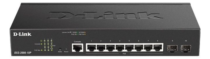 D-link 24-port Gigabit Managed Switch plus 4 Combo 1000BaseT/SFP ryhmässä TIETOKOONET & TARVIKKEET / Verkko / Kytkimet @ TP E-commerce Nordic AB (A17075)