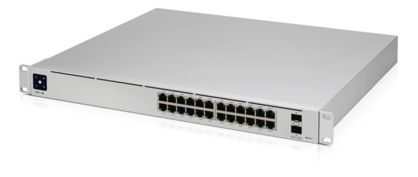 Ubiquiti UniFi Pro 24Port Gigabit Switch with Layer3 SFP+ ryhmässä TIETOKOONET & TARVIKKEET / Verkko / Kytkimet @ TP E-commerce Nordic AB (A17095)