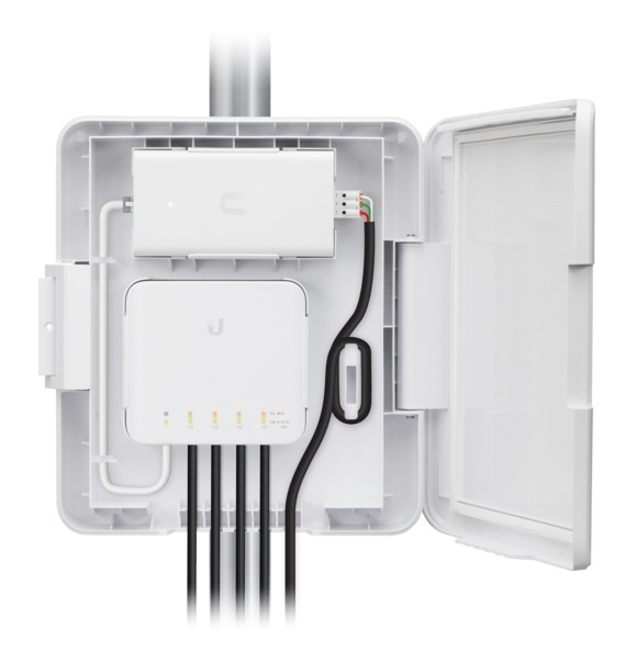 UniFi Flex Switch Adapter Kit for Street Light Pole Applications ryhmässä TIETOKOONET & TARVIKKEET / Kaapelit & Sovittimet / Adapterit @ TP E-commerce Nordic AB (A17098)