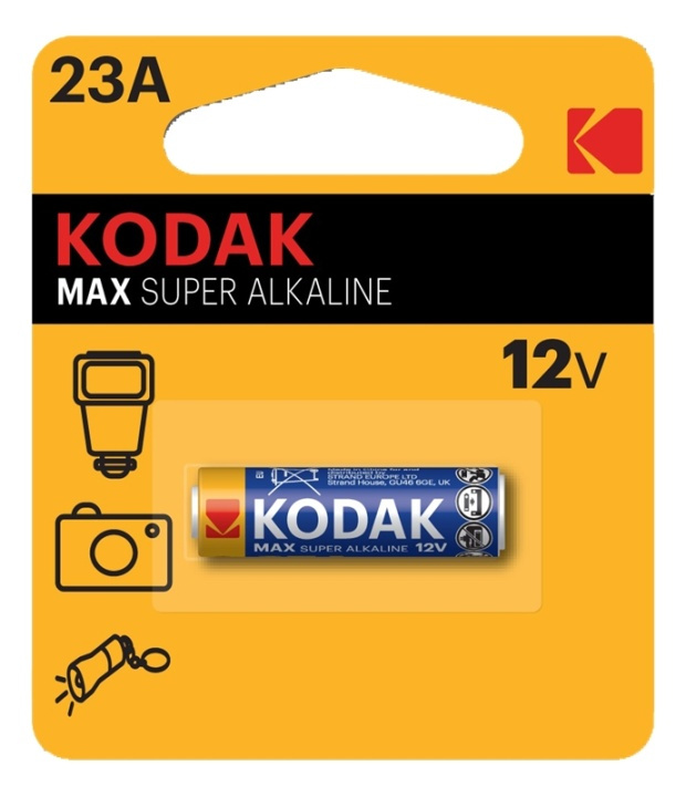 Kodak ULTRA alkaline 23A battery (1 pack) ryhmässä KODINELEKTRONIIKKA / Paristot & Laturit / Akut / Muut @ TP E-commerce Nordic AB (A17170)