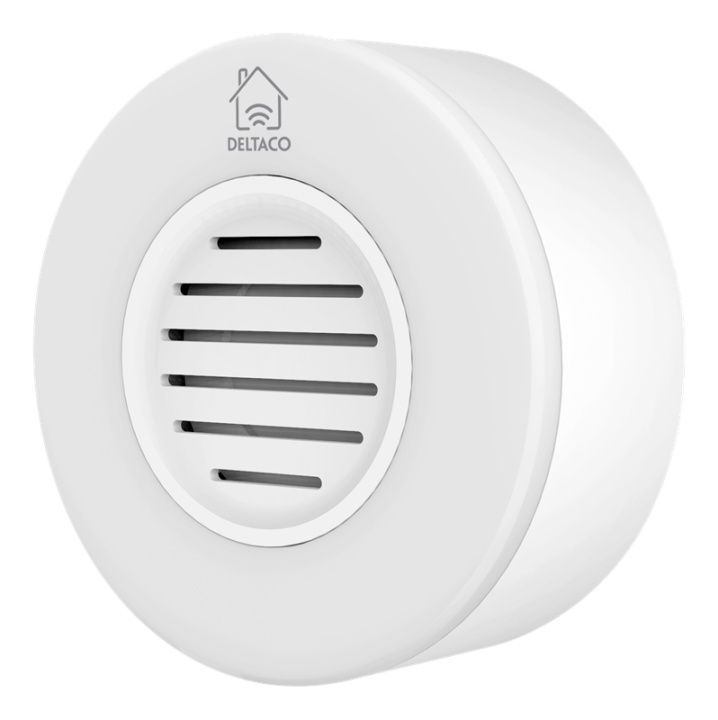 DELTACO SMART HOME WiFi siren, white ryhmässä KOTI, TALOUS JA PUUTARHA / Älykodit / Älykkäät anturit @ TP E-commerce Nordic AB (A17194)