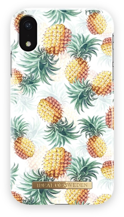 iDeal Of Sweden Fashion Case iPhone XR PineappleBonanz ryhmässä ÄLYPUHELIMET JA TABLETIT / Puhelimen suojakotelo / Apple / iPhone XR / Kuoret @ TP E-commerce Nordic AB (A17230)