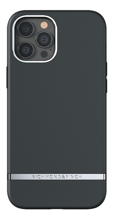 Richmond & Finch Black out iPhone 12 Pro Max -puhelimet ryhmässä ÄLYPUHELIMET JA TABLETIT / Puhelimen suojakotelo / Apple / iPhone 12 Pro / Kuoret @ TP E-commerce Nordic AB (A17240)