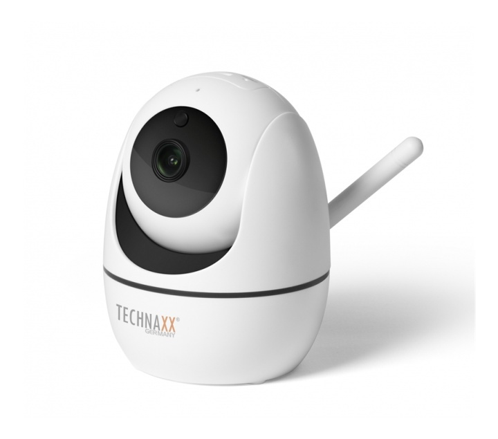 Technaxx FullHD Wifi IP PT Indoor Camera TX-146 ryhmässä KOTI, TALOUS JA PUUTARHA / Hälytys ja turvallisuus / Valvontakamerat / Digitaalinen (verkko) / Sisäkamerat @ TP E-commerce Nordic AB (A17339)