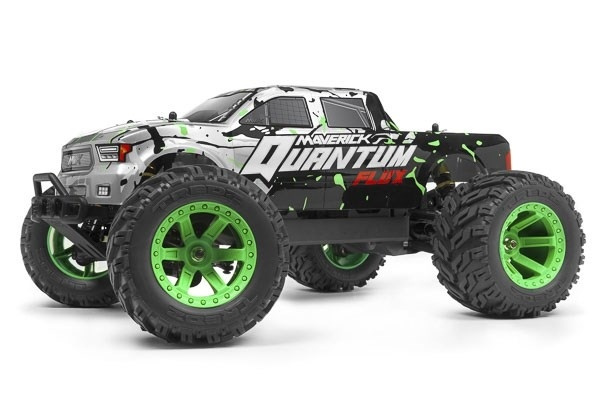 Maverick Quantum MT Flux 80A 1/10 Scale 4WD Electric, Silver ryhmässä LELUT, TUOTTEET LAPSILLE JA VAUVOILLE / Radio-ohjattava / Radio-ohjattavat autot @ TP E-commerce Nordic AB (A17424)