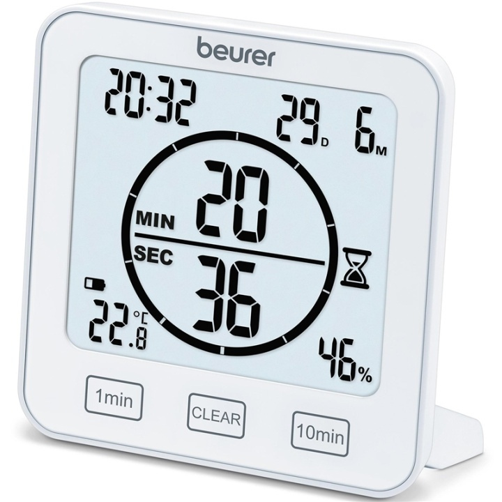 Beurer Thermo/Hygrometer HM22 Klocka ryhmässä KOTI, TALOUS JA PUUTARHA / Tuulettimet ja ilmastointilaitteet / Lämpömittarit ja sääasemat @ TP E-commerce Nordic AB (A17536)