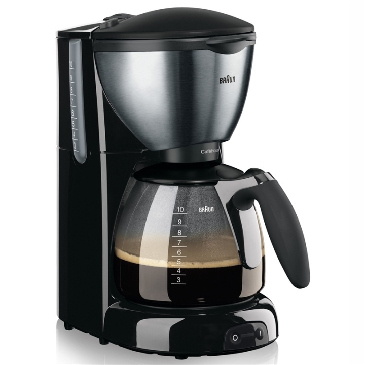 Braun KF570.1 CaféHouse Aroma Deluxe -kahvinkeitin ryhmässä KOTI, TALOUS JA PUUTARHA / Kodinkoneet / Kahvikoneet ja tarvikkeet / Kahvinkeittimet @ TP E-commerce Nordic AB (A17577)