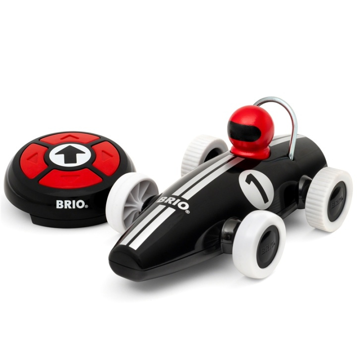 Brio 30408 R/C Race Car Black Spec. ryhmässä LELUT, TUOTTEET LAPSILLE JA VAUVOILLE / Radio-ohjattava / Radio-ohjattavat autot @ TP E-commerce Nordic AB (A17601)