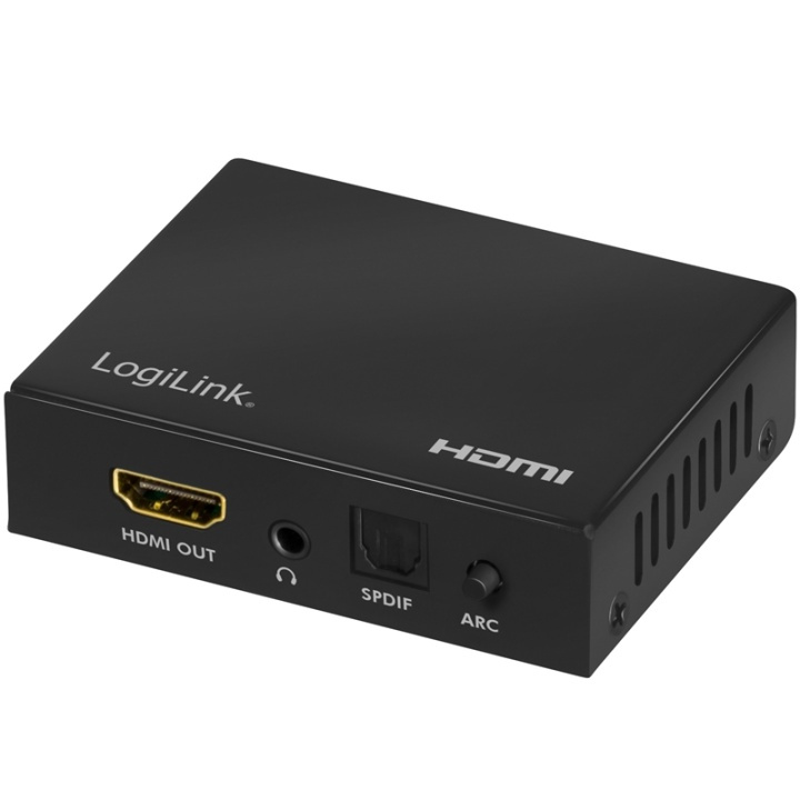 LogiLink HDMI Audio extractor 2/5.1CH 4 ryhmässä TIETOKOONET & TARVIKKEET / Kaapelit & Sovittimet / Adapterit @ TP E-commerce Nordic AB (A17895)
