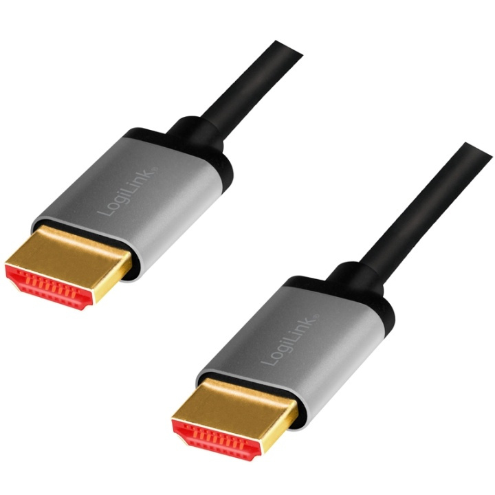 LogiLink HDMI-kabel Ultra High Speed 8K ryhmässä KODINELEKTRONIIKKA / Kaapelit & Sovittimet / HDMI / Kaapelit @ TP E-commerce Nordic AB (A17901)