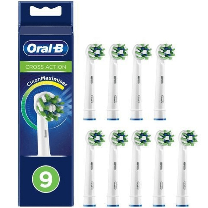 Oral B Borsthuvud Cross Action 3+3+3s ryhmässä KAUNEUS JA TERVEYS / Suunhoito / Sähköhammasharjat Tarvikkeet @ TP E-commerce Nordic AB (A17942)