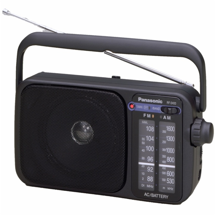 Panasonic Portable FM Radio ryhmässä KODINELEKTRONIIKKA / Ääni & Kuva / Kotiteatteri, HiFi ja kannettavat / Radio & Herätyskellot / Radio @ TP E-commerce Nordic AB (A17968)
