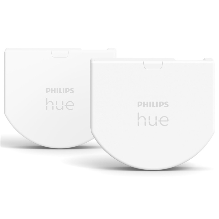 Philips Hue Wall switch module 2-pack ryhmässä KOTI, TALOUS JA PUUTARHA / Älykodit / Älykäs valaistus @ TP E-commerce Nordic AB (A17974)