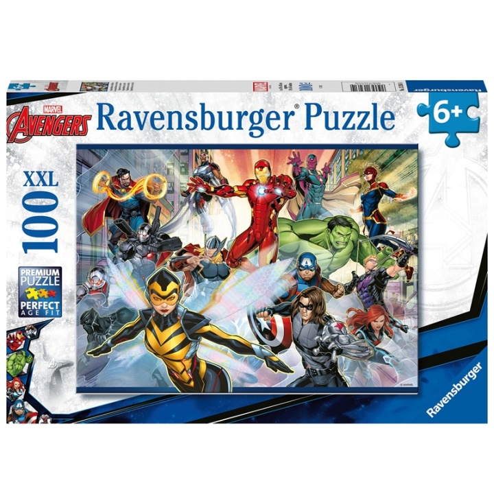 Ravensburger Avengers 100p ryhmässä LELUT, TUOTTEET LAPSILLE JA VAUVOILLE / Leikkikalut, Askartelu &Pelit / Lasten palapeli @ TP E-commerce Nordic AB (A17994)