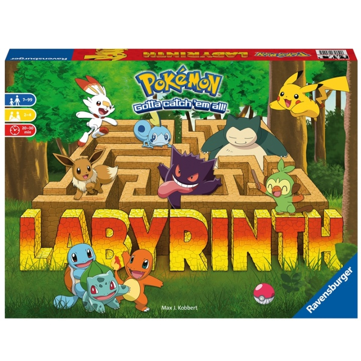 Ravensburger Pokémon Labyrinth ryhmässä LELUT, TUOTTEET LAPSILLE JA VAUVOILLE / Leikkikalut, Askartelu &Pelit / Seurapelit / Lasten pelit @ TP E-commerce Nordic AB (A18013)