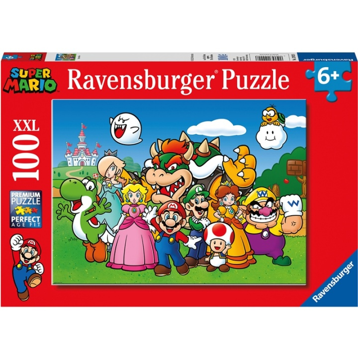 Ravensburger Super Mario Fun 100p ryhmässä LELUT, TUOTTEET LAPSILLE JA VAUVOILLE / Leikkikalut, Askartelu &Pelit / Lasten palapeli @ TP E-commerce Nordic AB (A18020)