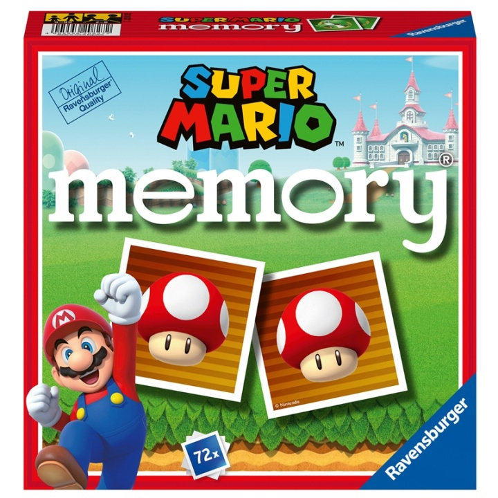 Ravensburger Super Mario memory ryhmässä LELUT, TUOTTEET LAPSILLE JA VAUVOILLE / Leikkikalut, Askartelu &Pelit / Seurapelit / Lasten pelit @ TP E-commerce Nordic AB (A18021)