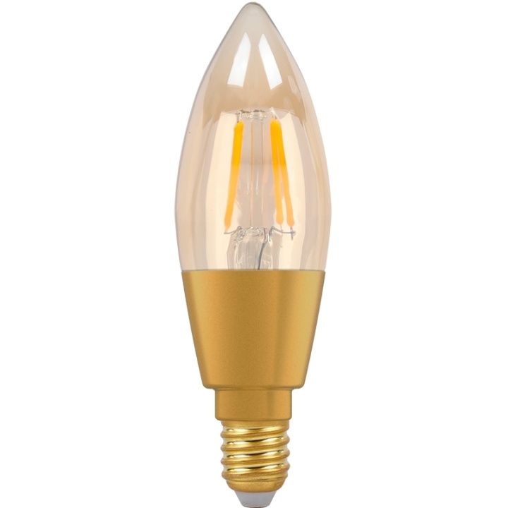 Smartline Filament LED-lampa E14 Kronlju ryhmässä KODINELEKTRONIIKKA / Valaistus / LED-lamput @ TP E-commerce Nordic AB (A18070)