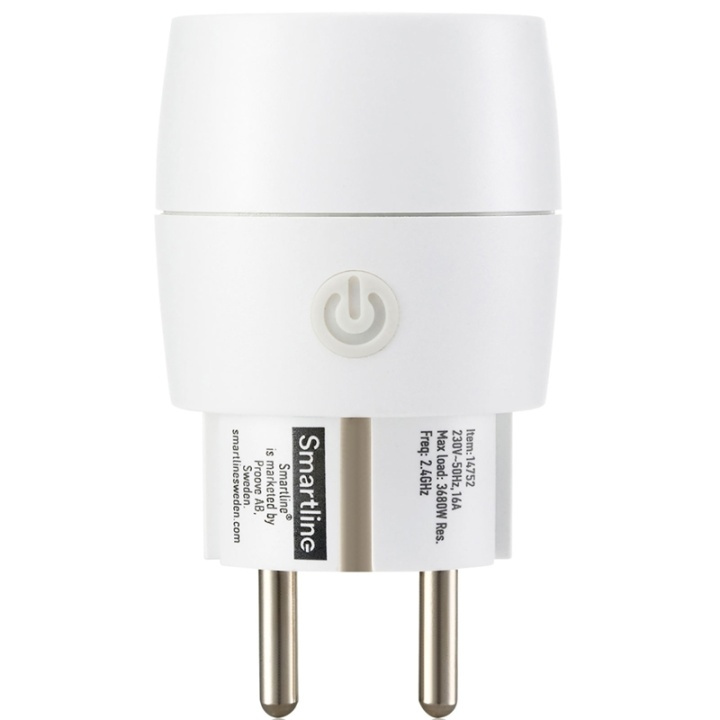 Smartline Smart plug max 3680W Bluetooth ryhmässä KOTI, TALOUS JA PUUTARHA / Älykodit / Smart plugs @ TP E-commerce Nordic AB (A18082)