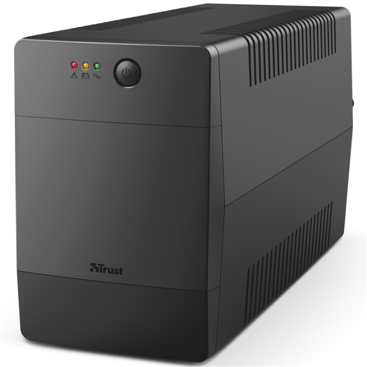 Trust Paxxon 1500VA UPS 4st uttag Sc ryhmässä TIETOKOONET & TARVIKKEET / Kesketymätön virtalähde UPS @ TP E-commerce Nordic AB (A18150)