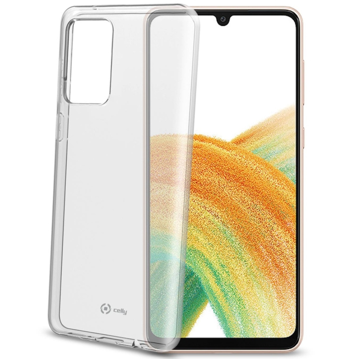 Celly Gelskin TPU Cover Galaxy A33 5 ryhmässä ÄLYPUHELIMET JA TABLETIT / Puhelimen suojakotelo / Samsung @ TP E-commerce Nordic AB (A18397)